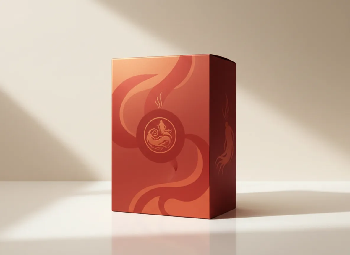 AI-generated illustration of Red Ginseng Tea